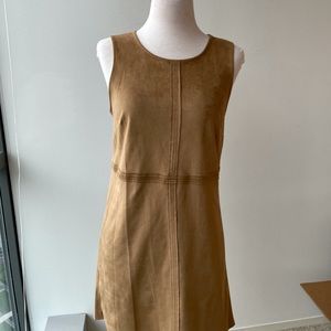 Kenzie faux suede mini dress